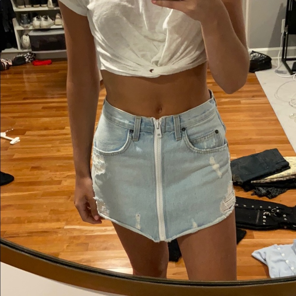 LF Carmar denim skirt